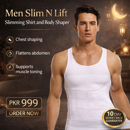 Men Slim N Lift Slimming Shirt and Body Shaper