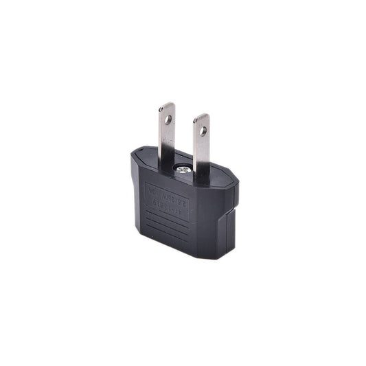 Universal EU to US Plug Adapter – Travel Charger Converter (2-Pin Flat)